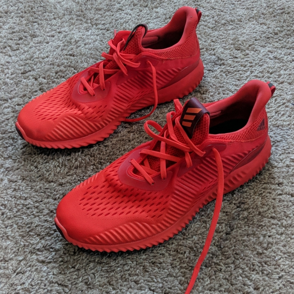 Red Addidas AlphaBounce